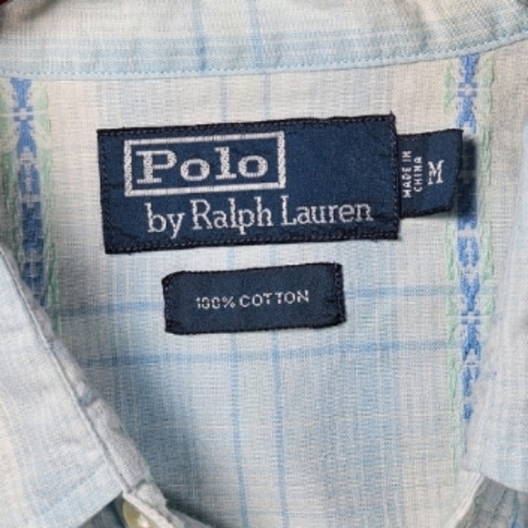 Vintage Polo By Ralph Lauren Pearl Snap Western Shirt / Mens Size Medium - Picture 8 of 9